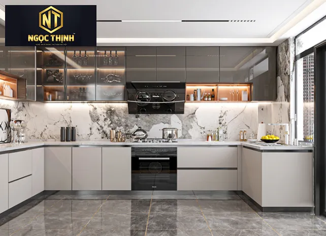 Xưởng Nội Thất Ngọc Thịnh - Tủ bếp gỗ hiện đại, đẹp nhất hiện nay